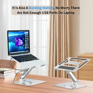 360 Degree Rotatable Laptop Stand Laptop Stand Usb