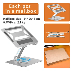 360 Degree Rotatable Laptop Stand Laptop Stand Usb